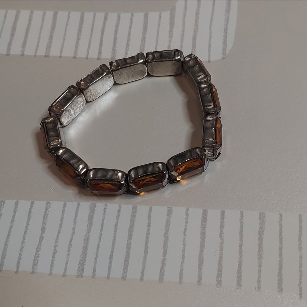 Topaz Rhinestone Bracelet - Picture 5 of 5
